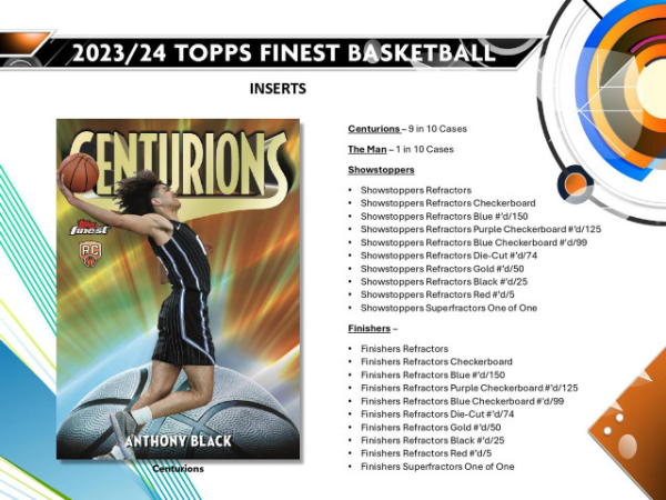 2023/24 Topps Finest Basketball Hobby Box - Image 3
